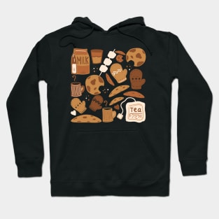 Holiday Comfort Cookies and Hot Drinks Hoodie